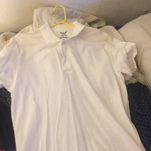 White polo shirt